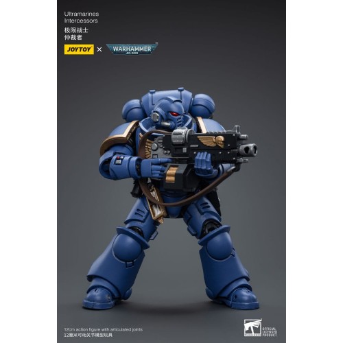 Warhammer 40k Action Figure 1/18 Ultramarines Intercessors 12 cm