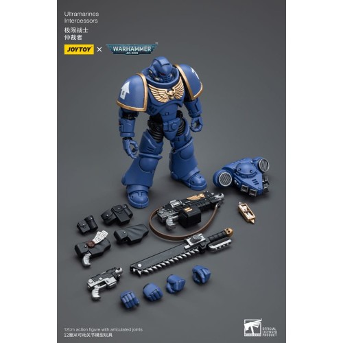 Warhammer 40k Action Figure 1/18 Ultramarines Intercessors 12 cm