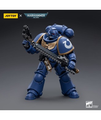 Warhammer 40k Action Figure 1/18 Ultramarines Intercessors 12 cm