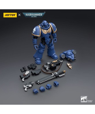 Warhammer 40k Action Figure 1/18 Ultramarines Intercessors 12 cm