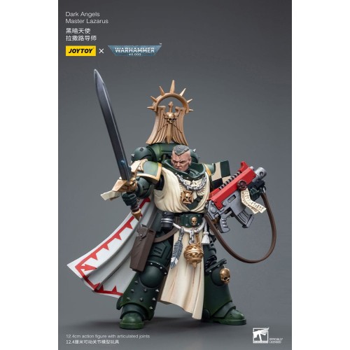 Warhammer 40k Action Figure 1/18 Dark Angels Master Lazarus 12 cm