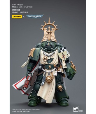 Warhammer 40k Action Figure 1/18 Dark Angels Master with Power Fist 12 cm