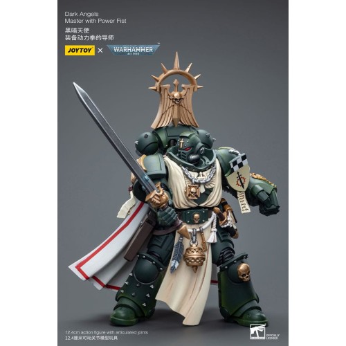 Warhammer 40k Action Figure 1/18 Dark Angels Master with Power Fist 12 cm