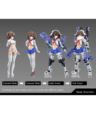 Megami Device Plastic Model Kit 1/1 Buster Doll Gunner 16 cm