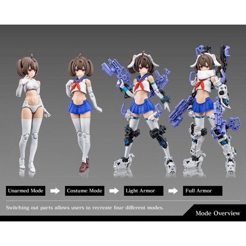 Megami Device Plastic Model Kit 1/1 Buster Doll Gunner 16 cm