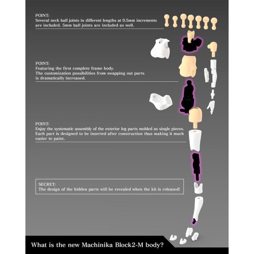 Megami Device Plastic Model Kit 1/1 Buster Doll Gunner 16 cm