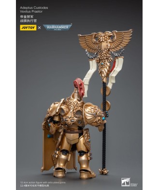 Warhammer 40k Action Figure 1/18 Adeptus Custodes Vexilus Praetor