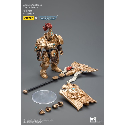 Warhammer 40k Action Figure 1/18 Adeptus Custodes Vexilus Praetor