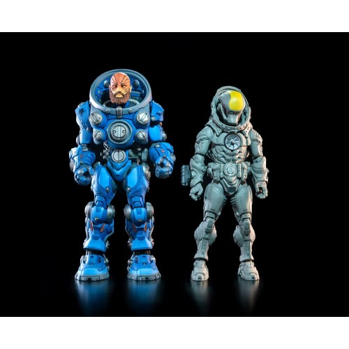 Cosmic Legions: OxKrewe Book One Thraxxon Actionfigur Vellok Speer (Deluxe)