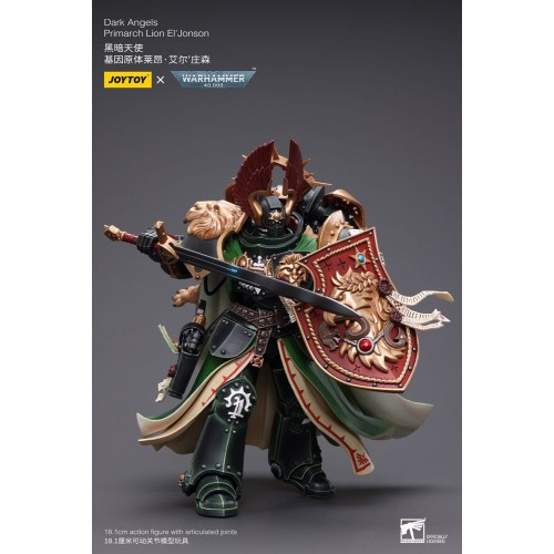 Warhammer 40k Action Figure 1/18 Dark Angels Primarch Lion El' Jonson 18 cm