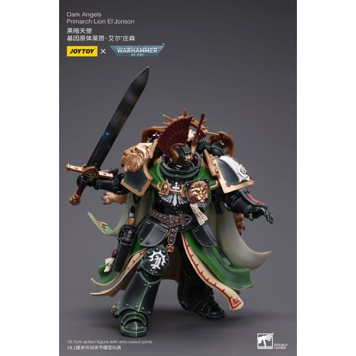 Warhammer 40k Action Figure 1/18 Dark Angels Primarch Lion El' Jonson 18 cm