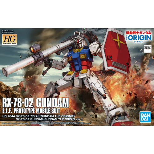 1/144 HG RX-78-02 Gundam (Gundam The Origin Ver.)
