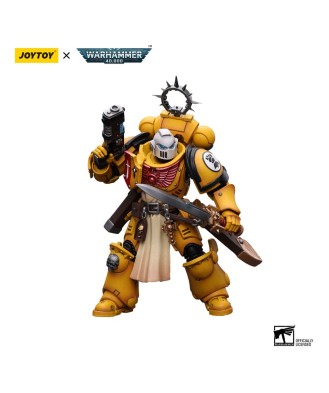 Warhammer 40k Action Figure 1/18 Primaris Space Marines Imperial Fists Bladeguard Veteran 12 cm