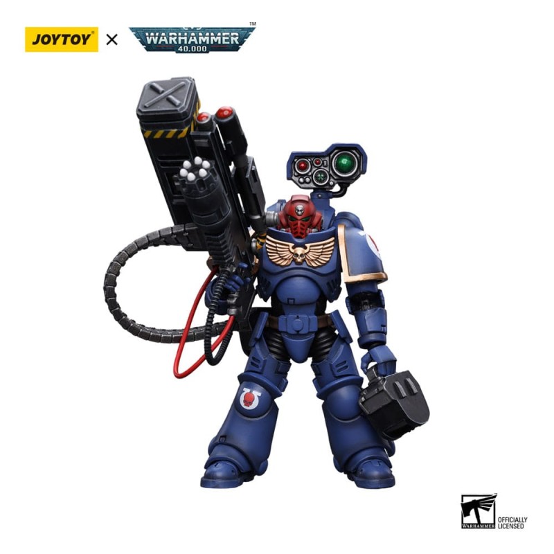 Warhammer 40k Action Figure 1/18 Ultramarines Desolation Sergeant with Vengor Launcher 12 cm