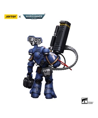 Warhammer 40k Action Figure 1/18 Ultramarines Desolation Sergeant with Vengor Launcher 12 cm