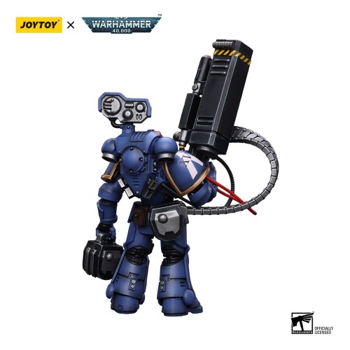 Warhammer 40k Action Figure 1/18 Ultramarines Desolation Sergeant with Vengor Launcher 12 cm