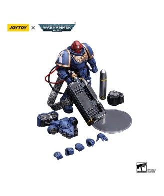 Warhammer 40k Action Figure 1/18 Ultramarines Desolation Sergeant with Vengor Launcher 12 cm