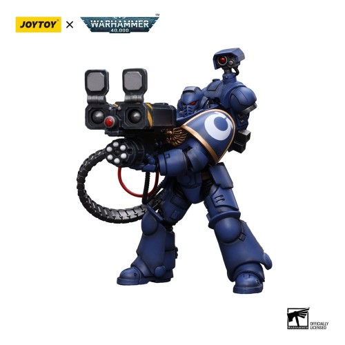 Warhammer 40k Action Figure 1/18 Ultramarines Desolation Marine with Castellan Launcher (Superkrak) 12 cm