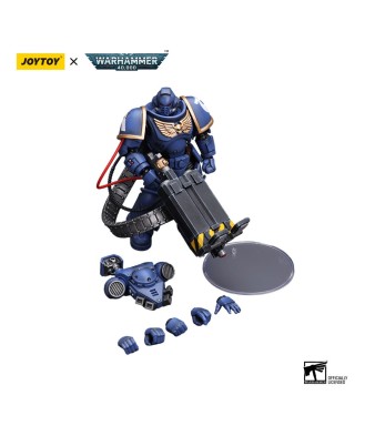 Warhammer 40k Action Figure 1/18 Ultramarines Desolation Marine with Castellan Launcher (Superkrak) 12 cm