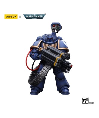 Warhammer 40k Action Figure 1/18 Ultramarines Desolation Marine with Castellan Launcher (Superfrag) 12 cm