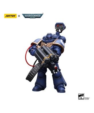 Warhammer 40k Action Figure 1/18 Ultramarines Desolation Marine with Castellan Launcher (Superfrag) 12 cm