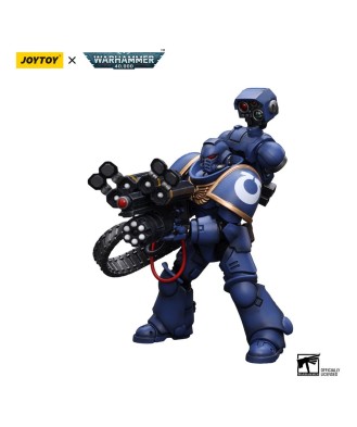 Warhammer 40k Action Figure 1/18 Ultramarines Desolation Marine with Castellan Launcher (Superfrag) 12 cm