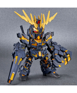 SD Gundam Cross Silhouette: Unicorn Gundam 2 Banshee (Destroy Mode) & Banshee Norn Parts Set