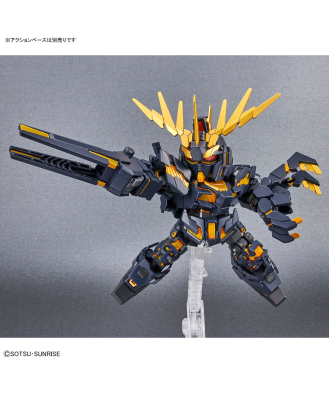 SD Gundam Cross Silhouette: Unicorn Gundam 2 Banshee (Destroy Mode) & Banshee Norn Parts Set