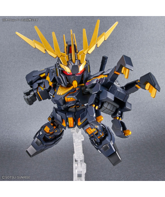 SD Gundam Cross Silhouette: Unicorn Gundam 2 Banshee (Destroy Mode) & Banshee Norn Parts Set