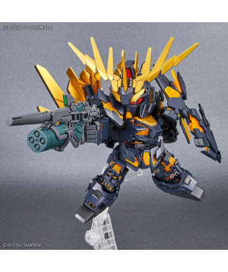 SD Gundam Cross Silhouette: Unicorn Gundam 2 Banshee (Destroy Mode) & Banshee Norn Parts Set