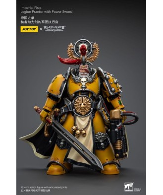 Warhammer The Horus Heresy Action Figure 1/18 Imperial Fists Legion Praetor with Power Sword 12 cm
