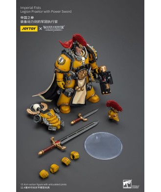 Warhammer The Horus Heresy Action Figure 1/18 Imperial Fists Legion Praetor with Power Sword 12 cm