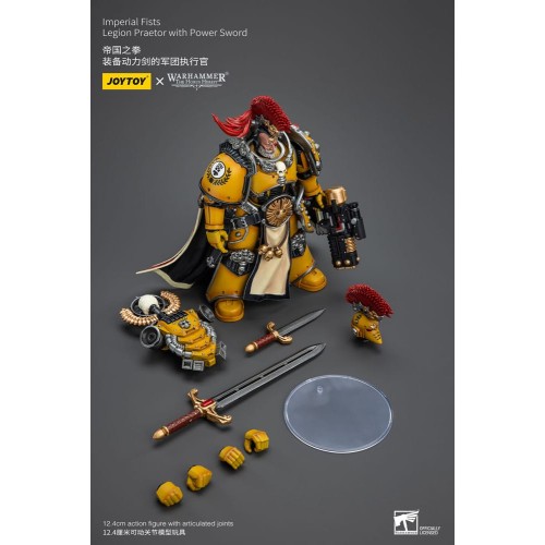 Warhammer The Horus Heresy Action Figure 1/18 Imperial Fists Legion Praetor with Power Sword 12 cm