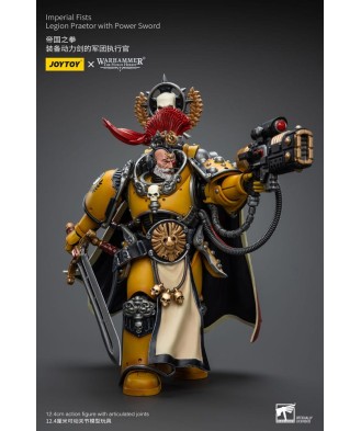 Warhammer The Horus Heresy Action Figure 1/18 Imperial Fists Legion Praetor with Power Sword 12 cm