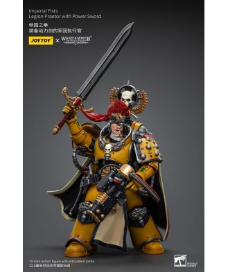 Warhammer The Horus Heresy Action Figure 1/18 Imperial Fists Legion Praetor with Power Sword 12 cm