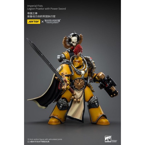Warhammer The Horus Heresy Action Figure 1/18 Imperial Fists Legion Praetor with Power Sword 12 cm