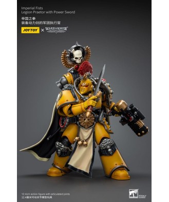 Warhammer The Horus Heresy Action Figure 1/18 Imperial Fists Legion Praetor with Power Sword 12 cm