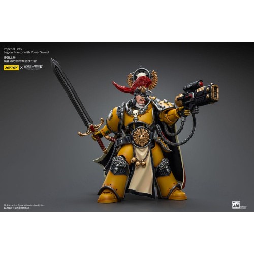 Warhammer The Horus Heresy Action Figure 1/18 Imperial Fists Legion Praetor with Power Sword 12 cm