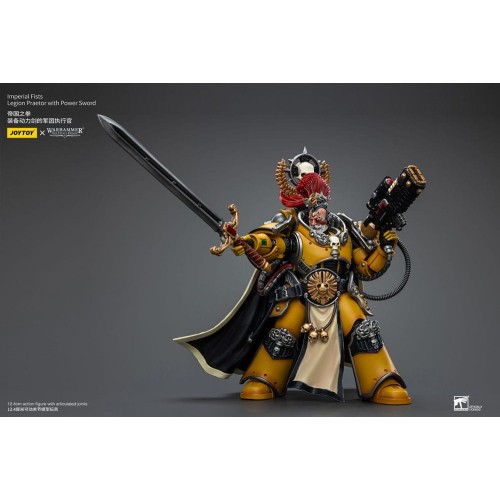 Warhammer The Horus Heresy Action Figure 1/18 Imperial Fists Legion Praetor with Power Sword 12 cm