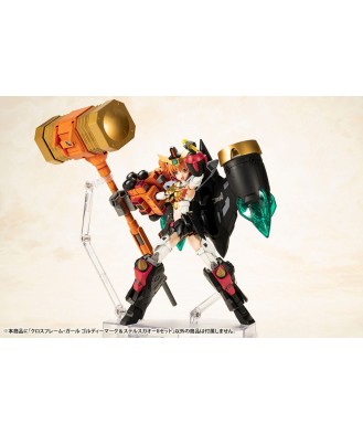 The King of Braves GaoGaiGar Cross Frame Girl Plastic Model Kit Goldymark & Stealth Gao II Set 12 cm