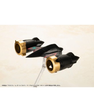 The King of Braves GaoGaiGar Cross Frame Girl Plastic Model Kit Goldymark & Stealth Gao II Set 12 cm
