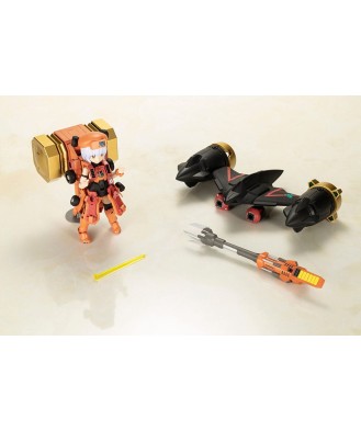 The King of Braves GaoGaiGar Cross Frame Girl Plastic Model Kit Goldymark & Stealth Gao II Set 12 cm