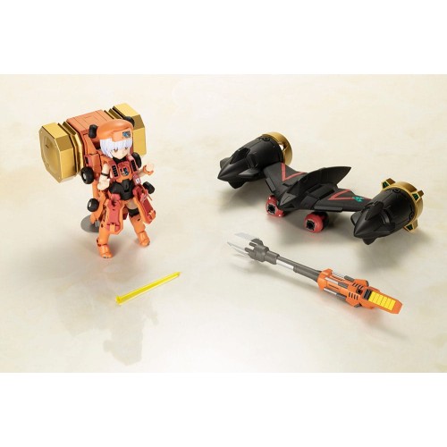The King of Braves GaoGaiGar Cross Frame Girl Plastic Model Kit Goldymark & Stealth Gao II Set 12 cm