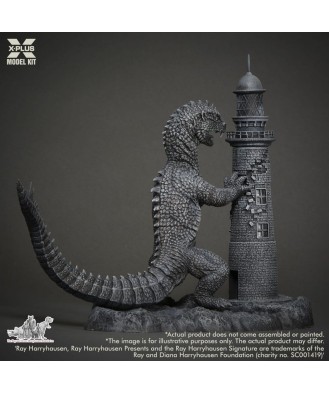 Plastic Model Kit 1/72 Ray Harryhausen's Rhedosaurus 23 cm