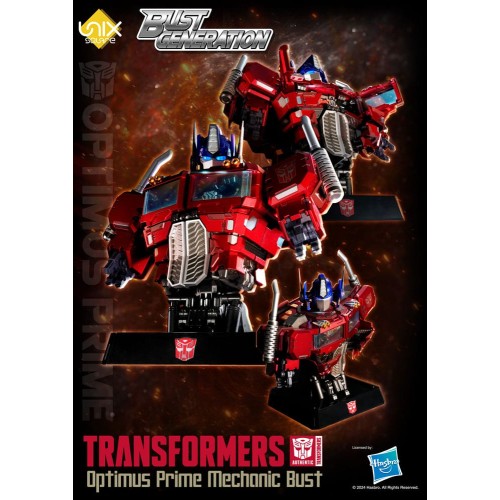 Transformers Bust Generation Action Figure Optimus Prime Mechanic Bust 16 cm