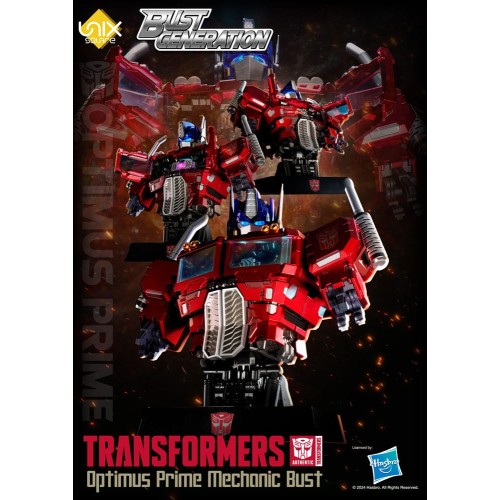 Transformers Bust Generation Action Figure Optimus Prime Mechanic Bust 16 cm
