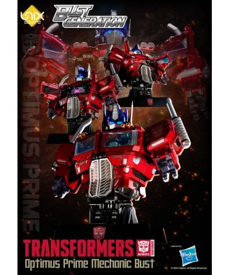 Transformers Bust Generation Action Figure Optimus Prime Mechanic Bust 16 cm