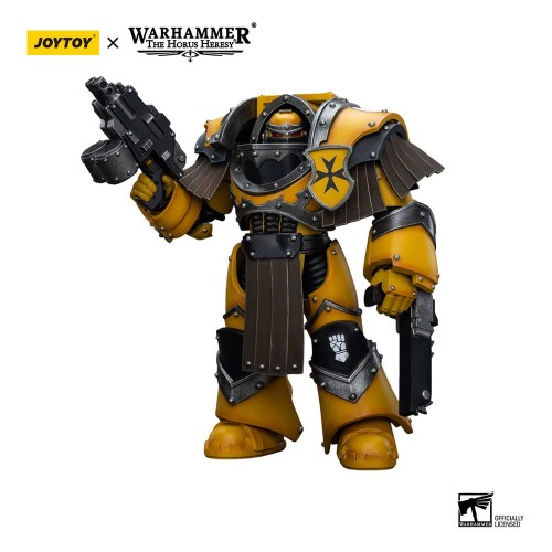 Warhammer The Horus Heresy Action Figure 1/18 Imperial Fists Legion Cataphractii Terminator Squad Legion Cataphractii with Chain