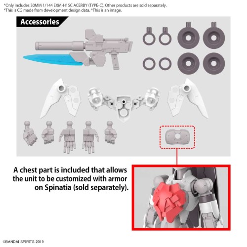 1/144 30MM EXM-H15C Acerby (TYPE-C)