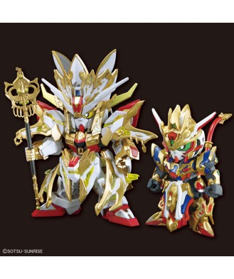 SDW HEROES Goku Impulse Gundam & Sanzang Strike Freedom Gundam Set